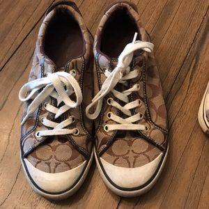 Coach tennis shoes